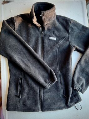Columbia Black Fleece Jacket – Women’s Medium